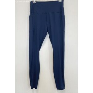 Women's Avia Navy Blue Leggings w/‎ Side Pockets - Size M